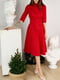 Платье А-силуэта красное | 6033600