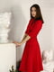 Платье А-силуэта красное | 6033600 | фото 10