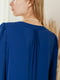Платье А-силуэта синее | 6033651 | фото 7