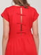 Платье А-силуэта красное | 6033687 | фото 4