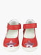 Туфли красные с аппликацией | 6037213 | фото 6