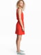 Платье А-силуэта красное | 6037482 | фото 2