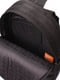 Рюкзак черный с принтом | 6041138 | фото 3