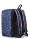 Рюкзак синій із принтом | 6041157 | фото 5