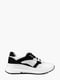 Кросівки біло-чорні | 6041201 | фото 4