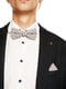 Комплект: галстук-бабочка и носовой платок | 5840810 | фото 4
