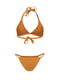 Раздельный светло-коричневый купальник: бюстгальтер и трусы | 6041777 | фото 4