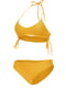 Раздельный желтый купальник: бюстгальтер и трусы | 6041908 | фото 3