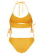 Раздельный желтый купальник: бюстгальтер и трусы | 6041908 | фото 4