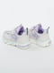 Кросівки бежево-фіолетові | 6045314 | фото 4