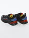 Кросівки чорні з контрастними вставками | 6045357 | фото 4