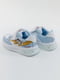 Кросівки біло-блакитні із принтом | 6045396 | фото 4