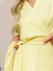 Сукня А-силуету жовта | 6045074 | фото 4