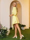 Сукня А-силуету жовта | 6045074 | фото 2
