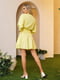 Сукня А-силуету жовта | 6045074 | фото 3