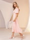 Платье А-силуэта розовое | 6045143 | фото 2