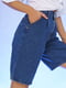 Шорты синие джинсовые | 6045298 | фото 2