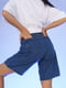 Шорты синие джинсовые | 6045298 | фото 3