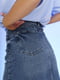 Юбка синяя джинсовая | 6045309 | фото 4