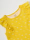 Майка-туника желтая с цветочным принтом | 6045925 | фото 3