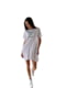 Платье белое с надписью | 5690691 | фото 2