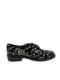 Туфли черные с вышивкой | 6047638 | фото 3