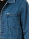 Куртка синяя джинсовая | 6048159 | фото 2