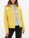 Куртка жовта джинсова | 6048234