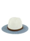 Шляпа бело-голубая | 6044166