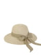Шляпа светло-бежевая | 6044182