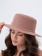 Шляпа медно-розовая | 6044128 | фото 4