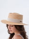 Шляпа соломенного цвета | 6044199 | фото 2