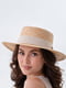 Шляпа соломенного цвета | 6044199 | фото 4