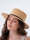 Шляпа соломенного цвета | 6044205 | фото 2