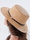 Шляпа соломенного цвета | 6044205 | фото 3