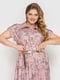 Сукня А-силуету рожева з квітковим принтом | 6052856 | фото 4