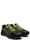 Бежеві кросівки чорно-зелені | 6054359 | фото 2