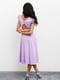 Сукня А-силуету бузкова | 6054632 | фото 3
