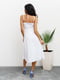Платье А-силуэта белое | 6054673 | фото 3