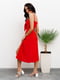 Платье А-силуэта красное | 6054674 | фото 2