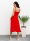 Платье А-силуэта красное | 6054674 | фото 3