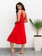 Платье-комбинация красное | 6054688 | фото 3