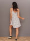 Сукня А-силуету біла з принтом | 6054693 | фото 3