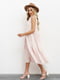 Платье А-силуэта розовое | 6054705 | фото 2