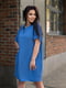 Платье синее | 6055538 | фото 3