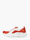 Кросівки біло-червоні | 6055618 | фото 4