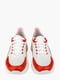 Кроссовки бело-красные | 6055618 | фото 5