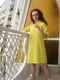 Платье-рубашка желтое | 6055555 | фото 3