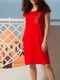Сукня-футляр червона | 6055559