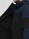 Куртка черно-синяя | 6056559 | фото 3